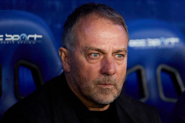 May 13, 2026, Vitoria, Alava, SPAIN: Hansi Flick head coach of FC Barcelona, Barca looks on during the LaLiga EA Sports match between Deportivo Alaves and FC Barcelona at Mendizorrotza on May 13, 2026, in Vitoria, Spain. Vitoria SPAIN - ZUMAa181 20260513_zaa_a181_220 Copyright: xRicardoxLarreinax