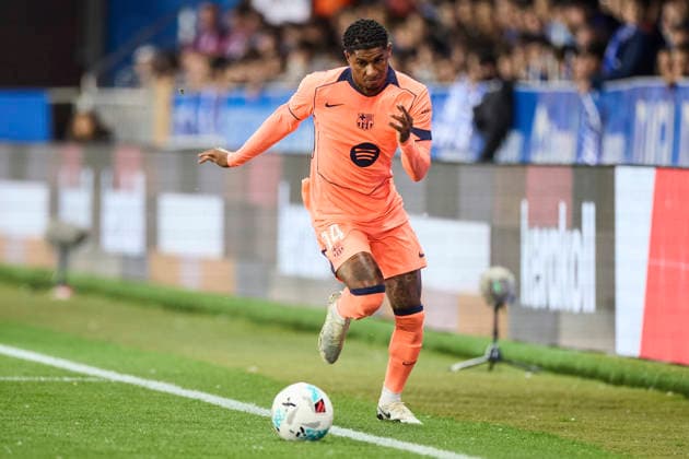 May 13, 2026, Vitoria, Alava, SPAIN: Marcus Rashford of FC Barcelona, Barca in action during the LaLiga EA Sports match between Deportivo Alaves and FC Barcelona at Mendizorrotza on May 13, 2026, in Vitoria, Spain. Vitoria SPAIN - ZUMAa181 20260513_zaa_a181_226 Copyright: xRicardoxLarreinax