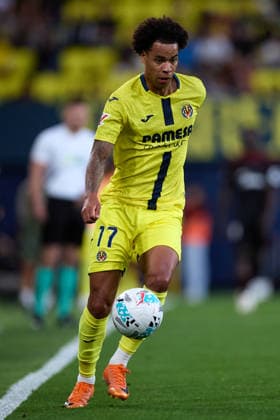 Kings League Italy 2026 May 13, 2026, Villarreal, Castellon, Spain Tajon Buchanan of Villarreal CF runs with the ball during the Spanish championship LaLiga football match between Villarreal CF and Sevilla CF on 13 May 2026 at Ceramica Stadium in Villarreal, Spain Villarreal Fonzies Arena Spain Spanish La Liga EA Sports soccer match Villarreal vs Sevilla Copyright: xCerezox