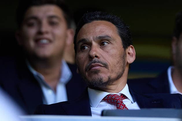 Kings League Italy 2026 May 13, 2026, Villarreal, Castellon, Spain Jose Maria del Nido Carrasco president of Sevilla CF looks on prior to the Spanish championship LaLiga football match between Villarreal CF and Sevilla CF on 13 May 2026 at Ceramica Stadium in Villarreal, Spain Villarreal Fonzies Arena Spain Spanish La Liga EA Sports soccer match Villarreal vs Sevilla Copyright: xCerezox
