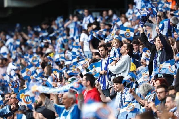 Espanyol fans, MAY 13, 2026 - Football Soccer : Spanish LaLiga EA Sports match between RCD Espanyol de Barcelona - Athletic Club de Bilbao at the RCDE Stadium in Barcelona, Spain. Noxthirdxpartyxsales  aflo_330260007