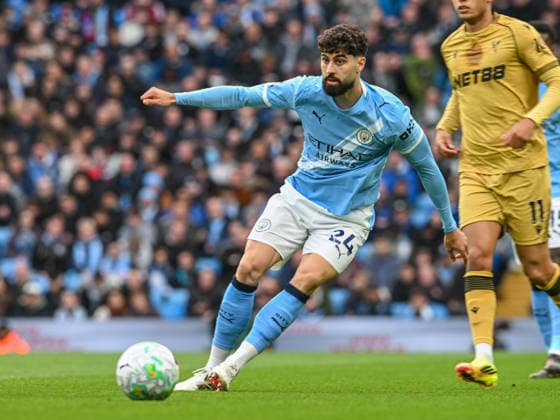 Manchester City v Crystal Palace Premier League Josko Gvardiol of Manchester City during the Premier League match at the Etihad Stadium, Manchester 13 05 2026 UK Newspapers OUT Copyright: xKarlxVallantinex FIL-23426-0011