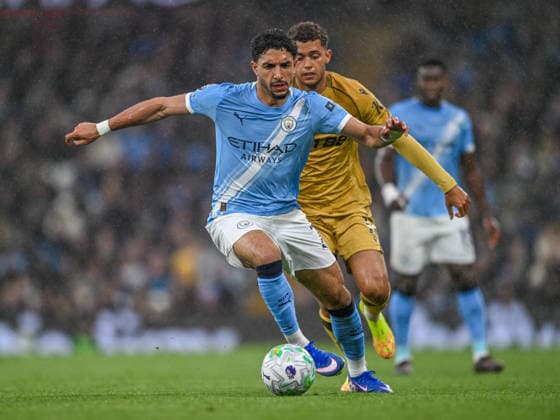 Manchester City v Crystal Palace Premier League Omar Marmoush of Manchester City during the Premier League match at the Etihad Stadium, Manchester 13 05 2026 UK Newspapers OUT Copyright: xKarlxVallantinex FIL-23426-0022