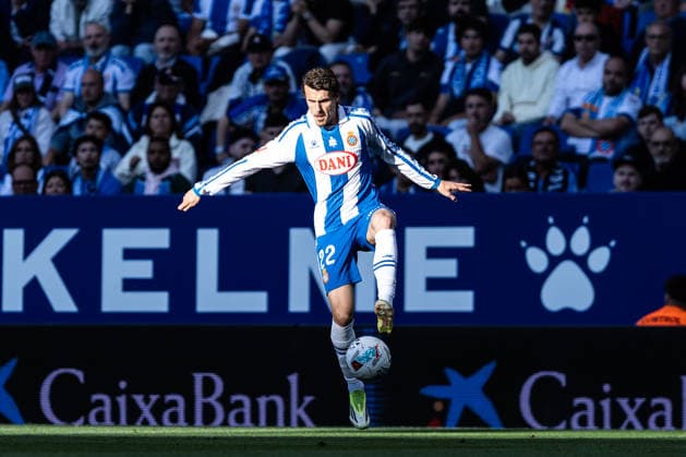 May 13, 2026, Barcelona, Barcelona, Spain: BARCELONA, SPAIN - MAY 13: Carlos Romero of RCD Espanyol in action during the LaLiga EA Sports match between RCD Espanyol and Athletic Club at RCDE Stadium on May 13, 2026 in Barcelona, Spain. Barcelona Spain - ZUMAs316 20260513_znp_s316_020 Copyright: xMartixSeguraxRamonedax