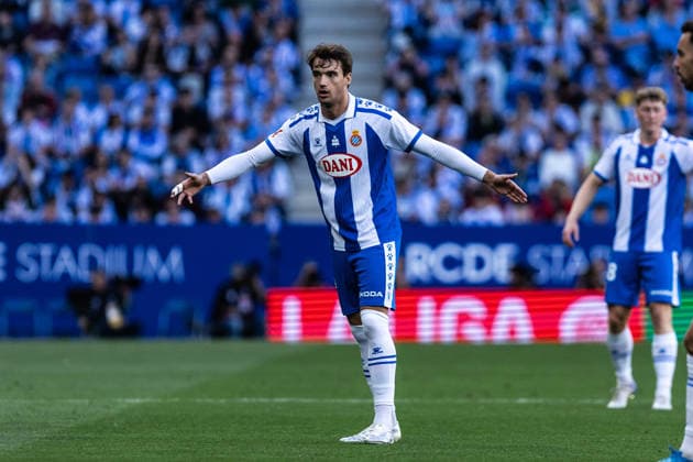 May 13, 2026, Barcelona, Barcelona, Spain: BARCELONA, SPAIN - MAY 13: Urko Gonzalez of RCD Espanyol in action during the LaLiga EA Sports match between RCD Espanyol and Athletic Club at RCDE Stadium on May 13, 2026 in Barcelona, Spain. Barcelona Spain - ZUMAs316 20260513_znp_s316_023 Copyright: xMartixSeguraxRamonedax