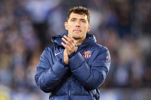 May 13, 2026, Vitoria, Alava, SPAIN: Pau Cubarsi of FC Barcelona, Barca reacts during the LaLiga EA Sports match between Deportivo Alaves and FC Barcelona at Mendizorrotza on May 13, 2026, in Vitoria, Spain. Vitoria SPAIN - ZUMAa181 20260513_zaa_a181_342 Copyright: xRicardoxLarreinax