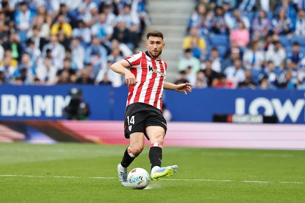 Aymeric Laporte (ABilbao), MAY 13, 2026 - Football Soccer : Spanish LaLiga EA Sports match between RCD Espanyol de Barcelona - Athletic Club de Bilbao at the RCDE Stadium in Barcelona, Spain. Noxthirdxpartyxsales  aflo_330264811