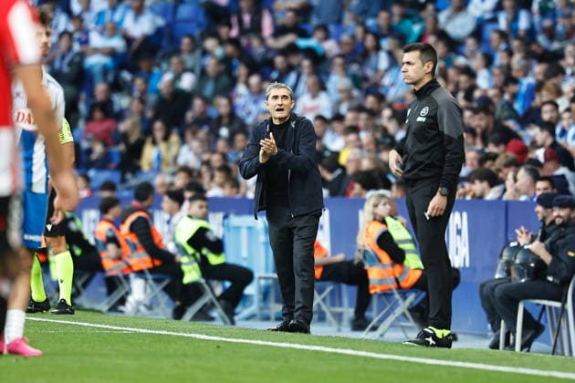 Ernesto Valverde (ABilbao), MAY 13, 2026 - Football Soccer : Spanish LaLiga EA Sports match between RCD Espanyol de Barcelona - Athletic Club de Bilbao at the RCDE Stadium in Barcelona, Spain. Noxthirdxpartyxsales  aflo_330266180