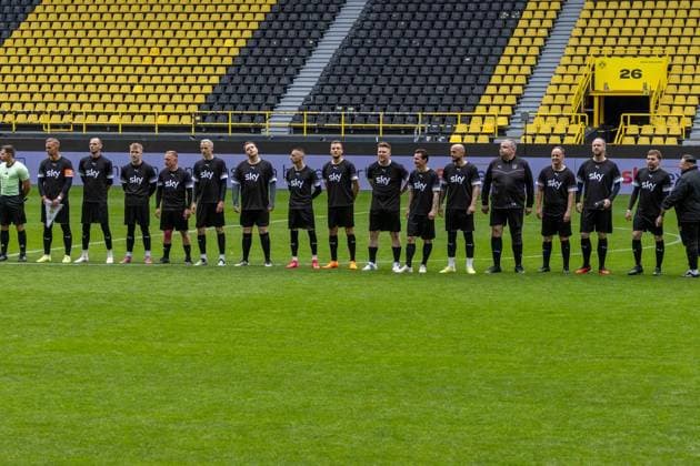 Game of your life BVB Legends SF Westenfeld FOR EDITORIAL PURPOSES ONLY EDITORIAL USE ONLY p On Wednesday, May 13, 2026, the Sky Game of your life took place at the Signal Iduna Park in Dortmund. A selection of the SF Westenfeld played against the legends team of Borussia Dortmund Germany NRW Dortmund Copyright MichaelxSchwalm Copyright: MichaelxSchwalm doc85u1c1ivov8smpmrja7 ,EDITORIAL USE ONLY Copyright: MichaelxSchwalm