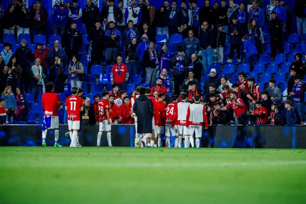 Getafe CF vs RCD Mallorca - LaLiga EA Sports - 13 05 2026 RCD Mallorca with his fans during the LaLiga EA Sports match between Getafe CF and RCD Mallorca at Coliseum Alfonso Perez Stadium on May 13, 2026 in Madrid, Spain. Madrid Spain Copyright: xMarinaxFrutos PGSxPhotoxAgencyx