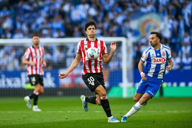 RCD ESPANYOL v ATHLETIC CLUB DE BILBAO RCDE STADIUM BARCELONA. May 13, 2026 RCD ESPANYOL vs ATHLETIC CLUB DE BILBAO May 13,2026 RCD Espanyol finally wins after 18 games. Rego (30) of Athletic Club de Bilbao during the match between RCD Espanyol and Athletic Club de Bilbao corresponding to the thirty six day of La Liga EA Sports at RCDE Stadium in Barcelona, Spain. Cornella El Prat ESP Copyright: xS.xRosx