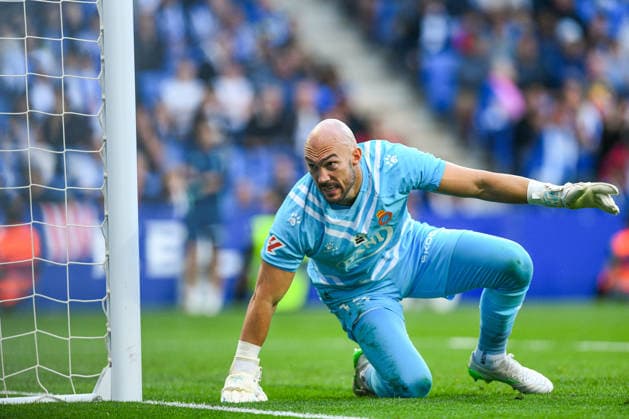 RCD ESPANYOL v ATHLETIC CLUB DE BILBAO RCDE STADIUM BARCELONA. May 13, 2026 RCD ESPANYOL vs ATHLETIC CLUB DE BILBAO May 13,2026 RCD Espanyol finally wins after 18 games. Dmitrovic (13) goalkeeper of RCD Espanyol during the match between RCD Espanyol and Athletic Club de Bilbao corresponding to the thirty six day of La Liga EA Sports at RCDE Stadium in Barcelona, Spain. Cornella El Prat ESP Copyright: xS.xRosx
