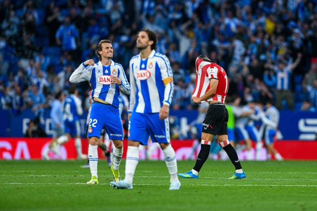 RCD ESPANYOL v ATHLETIC CLUB DE BILBAO RCDE STADIUM BARCELONA. May 13, 2026 RCD ESPANYOL vs ATHLETIC CLUB DE BILBAO May 13,2026 RCD Espanyol finally wins after 18 games. Guruzeta (11) of Athletic Club de Bilbao reacts at the end of the match between RCD Espanyol and Athletic Club de Bilbao corresponding to the thirty six day of La Liga EA Sports at RCDE Stadium in Barcelona, Spain. Cornella El Prat ESP Copyright: xS.xRosx
