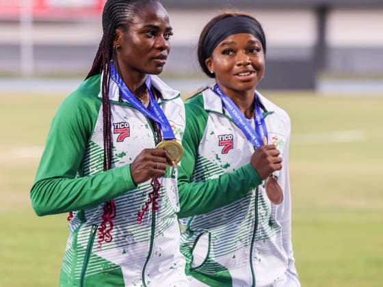 Tobi Amusan at The 24th African Senior Athletics Championships (ASAC) 2026 in Accra, Ghana, at the University of Ghana Sports Stadium from May 12 2026 Copyright: xChristopherxOnahx