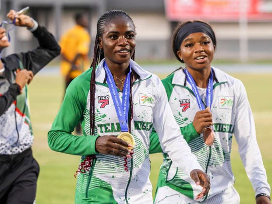 Tobi Amusan at The 24th African Senior Athletics Championships (ASAC) 2026 in Accra, Ghana, at the University of Ghana Sports Stadium from May 12 2026 Copyright: xChristopherxOnahx