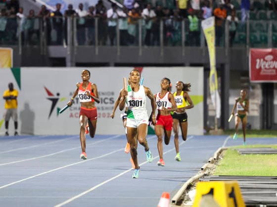 Ezekial Asuquo, Toheebat Jimoh, Victor Sampson and Patience Okon-George competes at The 24th African Senior Athletics Championships (ASAC) 2026 in Accra, Ghana, at the University of Ghana Sports Stadium from May 12 2026 Copyright: xCHRISTOPHERxONAHx