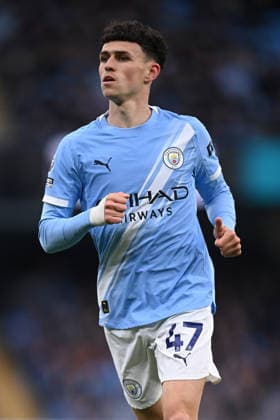 Manchester City v Crystal Palace, Premier League Phil Foden of Manchester City during the Manchester City v Crystal Palace Premier League match at the Etihad Stadium, Manchester, England on 13 May 2026 Credit: Ben Roberts Every Second Media Editorial use only. All images are copyright Every Second Media Limited. No images may be reproduced without prior permission. All rights reserved. Premier League and Football League images are subject to licensing agreements with Football DataCo Limited. see https: www.football-dataco.com Copyright: xIMAGO EveryxSecondxMediax ESM-1989-0063 BenxRobertsx xEveryxSecondxMediax