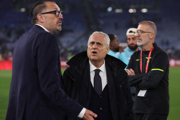 CALCIO - Coppa Italia - Final - SS Lazio vs Inter - FC Internazionale Photo by IPA ABACAPRESS.COM84657541 - Rome, Italy - May 13, 2026: Claudio Lotito disappointed after the defeat at the end of the Coppa Italia Frecciarossa Final football match 2025-2026 between SS Lazio vs Inter - FC Internazionale at Olympic Stadium. Rome Italy  Copyright: xIPAxSport ABACAx