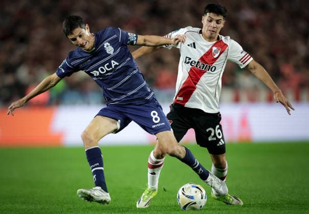 River vs Gimnasia Foto FOTOBAIRES Quarterfinals Apertura Professional League Tournament Copyright: xNICOLASxABOAFxNICOLASxABOAFx