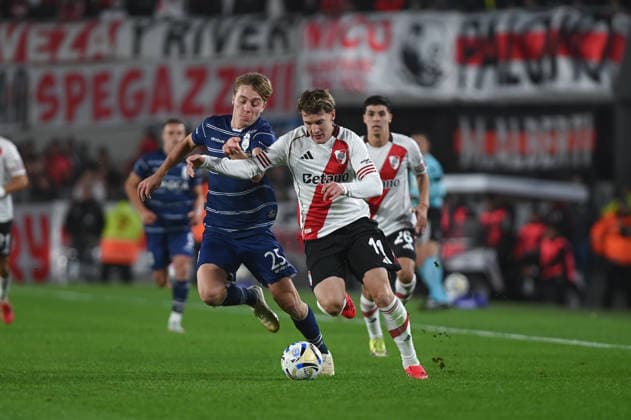 River Plate x Gimnasia La Plata BUENOS AIRES, AR - 13.05.2026: RIVER PLATE X GIMNASIA LA PLATA - River Plate against Gimnasia y Esgrima La Plata during a quarter-final match of the Copa Mercado Libre de la Liga Profesional de Futbol, on May 13, 2026 at Estadio Mas Monumental in Buenos Aires, Argentina. (Photo: Gabriel Sotelo Fotoarena) x2941882x  GabrielxSotelo