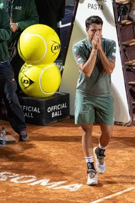 IPA84670050 - Luciano Darderi during Internazionali BNL d Italia, International Tennis match in Rome, Italy, May 14 2026  Copyright: xGiorgioxMaiozzi IPAxSportx xx 84670050