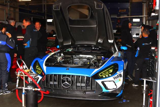 RECORD DATE NOT STATED 47 Nirei Fukuzumi (JAP) Naoya Gamo (JAP) Jesse Krohn (FIN) David Pittard (GBR), Mercedes-AMG GT3 Evo, Team: KCMG (HKG) in der Box GER, Motorsport, 54. ADAC Ravenol 24H-Rennen Nuerburgring 2025, Mittwoch, Impressionen vor dem Rennen, Nuerburg, 13.05.2026 GER, Motorsport, 54. ADAC Ravenol 24H-Rennen Nuerburgring 2025, Mittwoch, Impressionen vor dem Rennen, Nuerburg, 13.05.2026 Nuerburg Copyright: xEibner-Pressefoto JuergenxAugstx EP_JAT