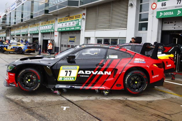 77 Marco Wittmann Fuerth GER Phiip Eng AUT Charles Weerts BEL Robin Frijns NLD , BMW M4 GT3 Evo, Team Schubert Motorsport GER in front of the pits GER, Motorsport, 54 ADAC Ravenol 24H Rennen Nuerburgring 2025, Wednesday, Impressions before the race, Nuerburg, 13 05 2026 GER, Motorsport, 54 ADAC Ravenol 24H Rennen Nuerburgring 2025, Wednesday, Impressions before the race, Nuerburg, 13 05 2026 Nuerburg Copyright: xEibner-Pressefoto JuergenxAugstx EP_JAT