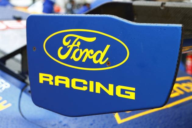 Side plate of the rear spoiler 64 Dennis Olsen NOR Christopher Mies Erkrath GER Frederic Vervisch BEL Arjun Maini IND , Ford Mustang GT3, Team HRT Ford Racing GER GER, Motorsport, 54 ADAC Ravenol 24H Rennen Nuerburgring 2025, Wednesday, Impressions before the race, Nuerburg, 13 05 2026 GER, Motorsport, 54 ADAC Ravenol 24H Rennen Nuerburgring 2025, Wednesday, Impressions before the race, Nuerburg, 13 05 2026 Nuerburg Copyright: xEibner-Pressefoto JuergenxAugstx EP_JAT
