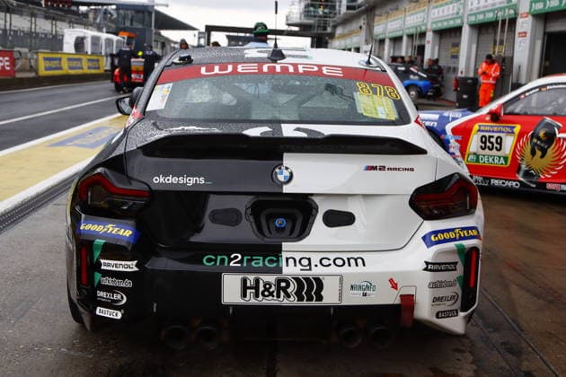 t 878 Maximilian Hill Romrod GER Tim Peeters BEL , BMW M2 Racing, Team SRS Team Sorg Rennsport GER in front of the pits GER, Motorsport, 54 ADAC Ravenol 24H Rennen Nuerburgring 2025, Wednesday, Impressions before the race, Nuerburg, 13 05 2026 GER, Motorsport, 54 ADAC Ravenol 24H Rennen Nuerburgring 2025, Wednesday, Impressions before the race, Nuerburg, 13 05 2026 Nuerburg Copyright: xEibner-Pressefoto JuergenxAugstx EP_JAT