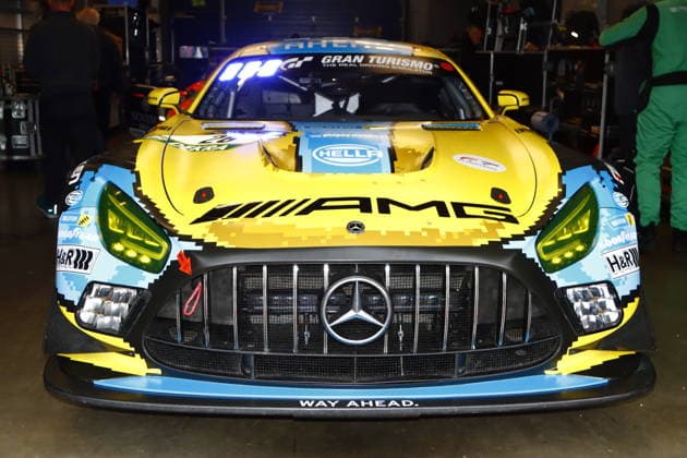 26 Adam Christodoulou GBR Mikael Grenier CAN Christopher Lulham GBR Marek Boekmann Lautersheim GER , Mercedes AMG GT3, Team PROsport racing GER in the pits GER, Motorsport, 54 ADAC Ravenol 24H Rennen Nuerburgring 2025, Wednesday, Impressions before the race, Nuerburg, 13 05 2026 GER, Motorsport, 54 ADAC Ravenol 24H Rennen Nuerburgring 2025, Wednesday, Impressions before the race, Nuerburg, 13 05 2026 Nuerburg Copyright: xEibner-Pressefoto JuergenxAugstx EP_JAT