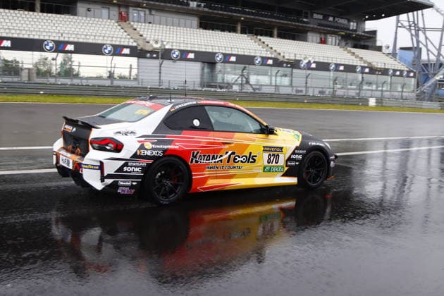 870 Ryusho Konishi JAP Fabrice Reicher FRA , BMW M2 Racing, Team Adrenalin Motorsport Team Mainhattan Wheels GER in the pit lane GER, Motorsport, 54 ADAC Ravenol 24H Rennen Nuerburgring 2025, Wednesday, Impressions before the race, Nuerburg, 13 05 2026 GER, Motorsport, 54 ADAC Ravenol 24H Rennen Nuerburgring 2025, Wednesday, Impressions before the race, Nuerburg, 13 05 2026 Nuerburg Copyright: xEibner-Pressefoto JuergenxAugstx EP_JAT