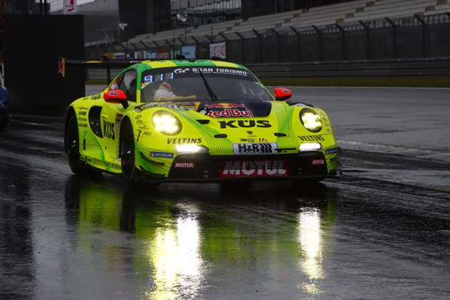 911 Kevin Estre FRA Thomas Preining AUT Ayhancan Gueven TUR , Porsche 911 GT3 R, Team Manthey Racing GER in the pit lane GER, Motorsport, 54 ADAC Ravenol 24H Rennen Nuerburgring 2025, Wednesday, Impressions before the race, Nuerburg, 13 05 2026 GER, Motorsport, 54 ADAC Ravenol 24H Rennen Nuerburgring 2025, Wednesday, Impressions before the race, Nuerburg, 13 05 2026 Nuerburg Copyright: xEibner-Pressefoto JuergenxAugstx EP_JAT
