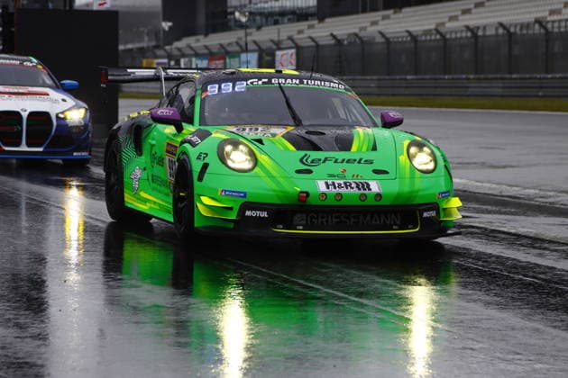 992 Dirk Adorf Michelbach GER Bjoern Griesemann Koeln GER Georg Griesemann Bornheim GER Marco Holzer GER , Porsche 911 GT3 Cup Manthey, Team Manthey Racing GER in the pit lane GER, Motorsport, 54 ADAC Ravenol 24H Rennen Nuerburgring 2025, Wednesday, Impressions before the race, Nuerburg, 13 05 2026 GER, Motorsport, 54 ADAC Ravenol 24H Rennen Nuerburgring 2025, Wednesday, Impressions before the race, Nuerburg, 13 05 2026 Nuerburg Copyright: xEibner-Pressefoto JuergenxAugstx EP_JAT