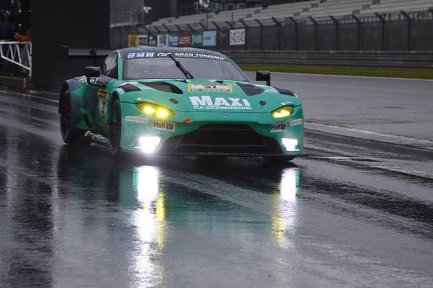 37 Guido Dumarey BEL Markus Loennroth SWE Tobias Wahl Remagen GER Christian Konnerth GER , Aston Martin Vantage GT3, Team PROsport racing GmbH GER in the pit lane GER, Motorsport, 54 ADAC Ravenol 24H Rennen Nuerburgring 2025, Wednesday, Impressions before the race, Nuerburg, 13 05 2026 GER, Motorsport, 54 ADAC Ravenol 24H Rennen Nuerburgring 2025, Wednesday, Impressions before the race, Nuerburg, 13 05 2026 Nuerburg Copyright: xEibner-Pressefoto JuergenxAugstx EP_JAT