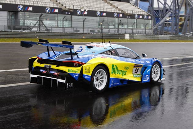 69 Ben Doerr Butzbach GER Marvin Kirchhoefer CHF Timo Scheider Locchau GER Timo Glock Kreuzlingen GER , McLaren 720s GT3, Team Doerr Motorsport GmbH GER in the pit lane GER, Motorsport, 54 ADAC Ravenol 24H Rennen Nuerburgring 2025, Wednesday, Impressions before the race, Nuerburg, 13 05 2026 GER, Motorsport, 54 ADAC Ravenol 24H Rennen Nuerburgring 2025, Wednesday, Impressions before the race, Nuerburg, 13 05 2026 Nuerburg Copyright: xEibner-Pressefoto JuergenxAugstx EP_JAT