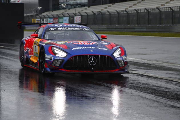 3 Max Verstappen NDL Lucas Auer AUT Jules Gounon AND Daniel Juncadella ESP , Mercedes AMG GT3 Evo, Mercedes AMG Team Verstappen Racing Winward Racing GER in the pit lane GER, Motorsport, 54 ADAC Ravenol 24H Rennen Nuerburgring 2025, Wednesday, Impressions before the race, Nuerburg, 13 05 2026 GER, Motorsport, 54 ADAC Ravenol 24H Rennen Nuerburgring 2025, Wednesday, Impressions before the race, Nuerburg, 13 05 2026 Nuerburg Copyright: xEibner-Pressefoto JuergenxAugstx EP_JAT