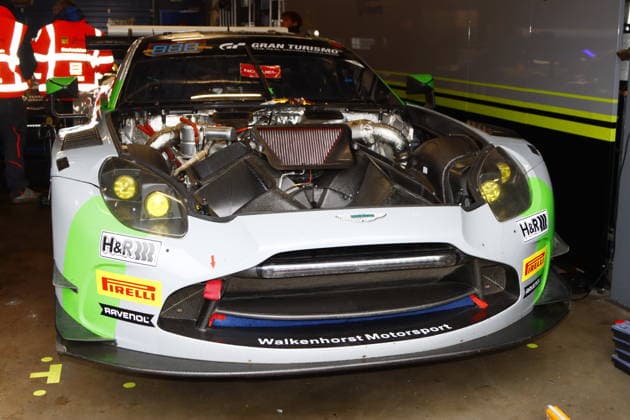 39 Henry Walkenhorst Melle GER Nico Handtke Huerth GER Anders Buchardt NOR Max Jansen NLD , Aston Martin Vantage AMR GT3, Team Walkenhorst Motorsport GER in the pits GER, Motorsport, 54 ADAC Ravenol 24H Rennen Nuerburgring 2025, Wednesday, Impressions before the race, Nuerburg, 13 05 2026 GER, Motorsport, 54 ADAC Ravenol 24H Rennen Nuerburgring 2025, Wednesday, Impressions before the race, Nuerburg, 13 05 2026 Nuerburg Copyright: xEibner-Pressefoto JuergenxAugstx EP_JAT