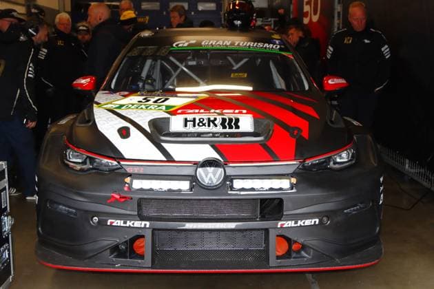 50 Benjamin Leuchter Duisburg GER Johan Kristoffersen SWE Heiko Hammel Forchtenberg GER Nicholas Otto Grevenbroich GER , VW Golf GTI Clubsport 24H, Team Max Kruse Racing GER in the pits GER, Motorsport, 54 ADAC Ravenol 24H Rennen Nuerburgring 2025, Wednesday, Impressions before the race, Nuerburg, 13 05 2026 GER, Motorsport, 54 ADAC Ravenol 24H Rennen Nuerburgring 2025, Wednesday, Impressions before the race, Nuerburg, 13 05 2026 Nuerburg Copyright: xEibner-Pressefoto JuergenxAugstx EP_JAT