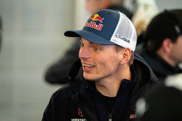 Max Verstappen during the drivers briefing in the media center at the Nürburgring Nürburgring, 14 05 2026 Rhineland-Palatinate Germany