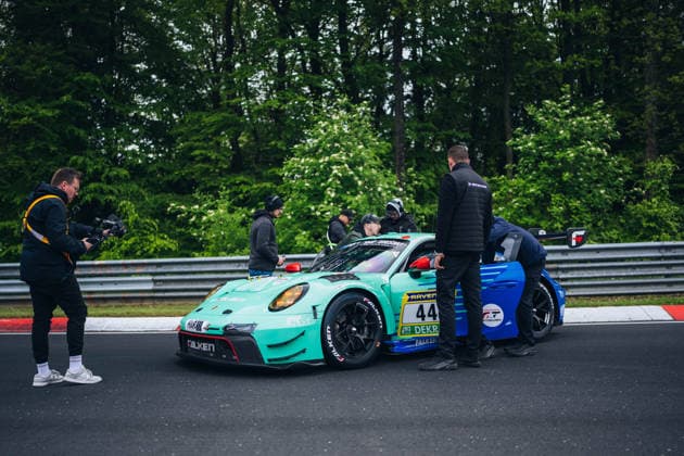 54. ADAC RAVENOL 24h Nürburgring 2026 44 Porsche 911 GT3 R (992) Evo26, Falken Motorsports: Klaus Bachler, Tim Heinemann, Sven Müller, Morris Schuring - picture by Gruppe C Photography Nürburg Nürburgring Rheinland-Pfalz Germany Copyright: xGruppexCxPhotographyx