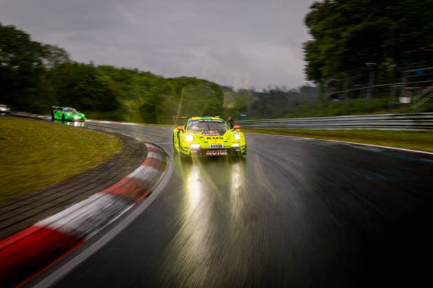 54. ADAC RAVENOL 24h Nürburgring 2026 911 Porsche 911 GT3 R (992) Evo26, Manthey: Kevin Estre, Ayhancan Güven, Thomas Preining - picture by Gruppe C Photography Nürburg Nürburgring Rheinland-Pfalz Germany Copyright: xGruppexCxPhotographyx
