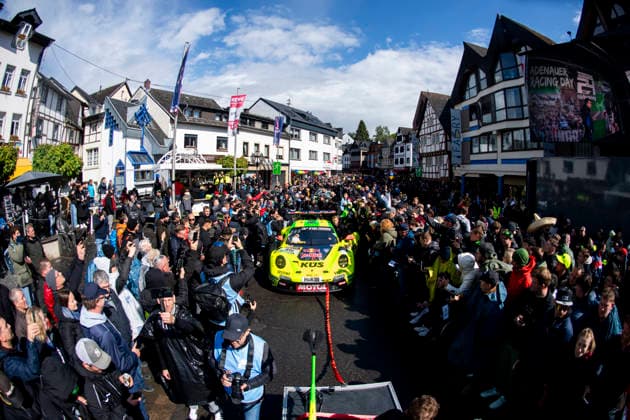 54. ADAC RAVENOL 24h Nürburgring 2026 911 Porsche 911 GT3 R (992) Evo26, Manthey: Kevin Estre, Ayhancan Güven, Thomas Preining - picture by Gruppe C Photography Nürburg Nürburgring Rheinland-Pfalz Germany Copyright: xGruppexCxPhotographyx