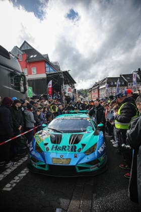 54. ADAC RAVENOL 24h Nürburgring 2026 7 Lamborghini Huracan GT3 EVO2, Konrad Motorsport: Patricija Stalidzane, Maximilian Paul, Christian Engelhart, Pavel Lefterov - picture by Gruppe C Photography Nürburg Nürburgring Rheinland-Pfalz Germany Copyright: xGruppexCxPhotographyx