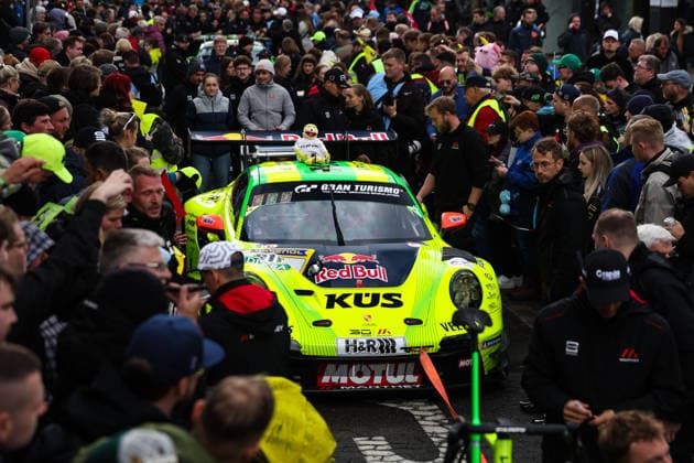 54. ADAC RAVENOL 24h Nürburgring 2026 911 Porsche 911 GT3 R (992) Evo26, Manthey: Kevin Estre, Ayhancan Güven, Thomas Preining - picture by Gruppe C Photography Nürburg Nürburgring Rheinland-Pfalz Germany Copyright: xGruppexCxPhotographyx