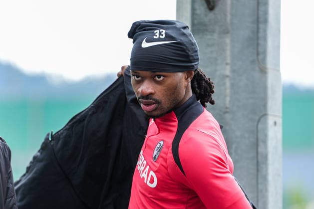 Public training, SC Freiburg, 14 05 2026 Jordy Makengo SC Freiburg, 33 Public training, SC Freiburg, 14 05 2026 Copyright: xBEAUTIFULxSPORTS Boscox