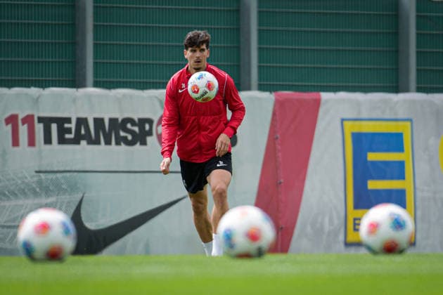 Soccer, Bundesliga, Men, Training SC Freiburg Europa Park Stadion, Sport, Europa Park Stadion, Igor Matanovic SC Freiburg 31 Freiburg Europa Park Stadion Baden Württemberg Germany Copyright: xFINLEYxMÖRCHx