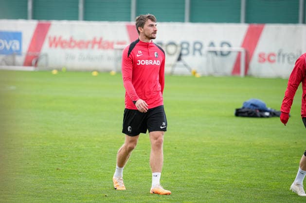 Soccer, Bundesliga, Men, Training SC Freiburg Europa Park Stadion, Sport, Europa Park Stadion, Maximilian Philipp SC Freiburg, 26 Freiburg Europa Park Stadion Baden Württemberg Germany Copyright: xFINLEYxMÖRCHx