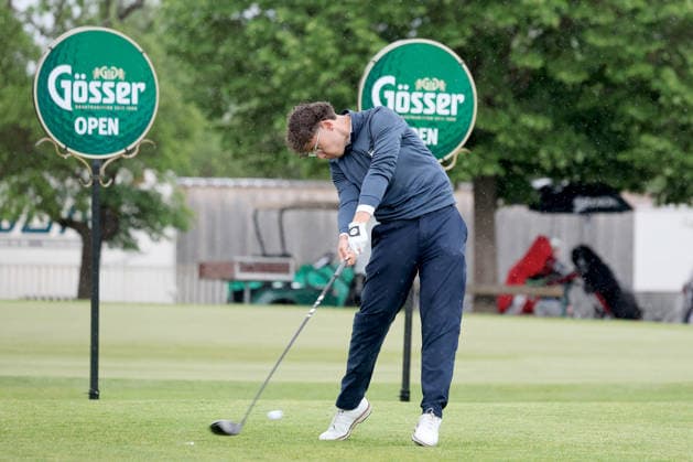 GOLF - Goesser Open 2026 MARIA LANKOWITZ,AUSTRIA,14.MAY.26 - GOLF - Alps Tour, Goesser Open, GC Erzherzog Johann. Image shows Florian Weber (AUT).  GEPAxpictures xHansxOberlaender