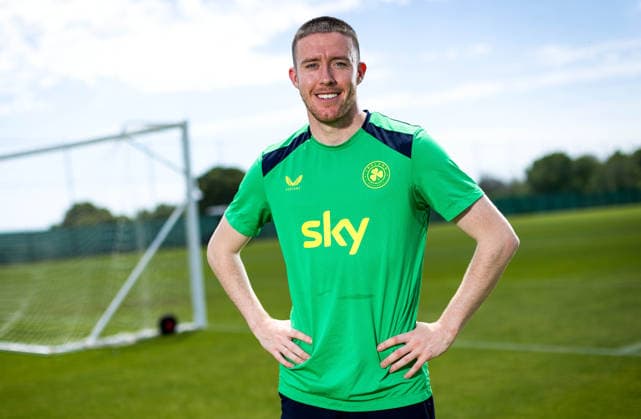 Republic of Ireland press conference, PK, Pressekonferenz La Finca Resort, Alicante, Spain 14 5 2026 Jack Moylan Jack Moylan 14 5 2026  Copyright: x INPHO RyanxByrnex RB2_6398_1