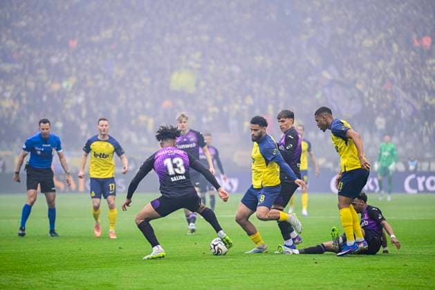 Royale Union Saint-Gilloise v RSC Anderlecht - Belgian Croky Cup Final BRUSSELS, BELGIUM - MAY 14 : Zorgane Adem midfielder of Royale Union Saint-Gilloise in action during the Belgian Croky Cup final match between Royale Union Saint-Gilloise and RSC Anderlecht on May 14, 2026 in Brussels, Belgium, 14 05 2026 Brussels Belgium  Copyright: xJanxDexMeuleneirx